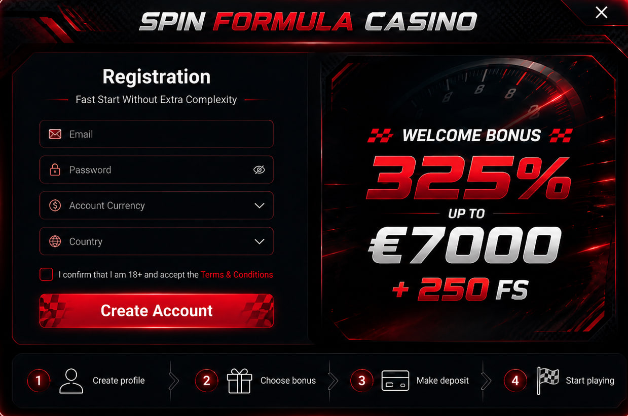 spinformula casino registration